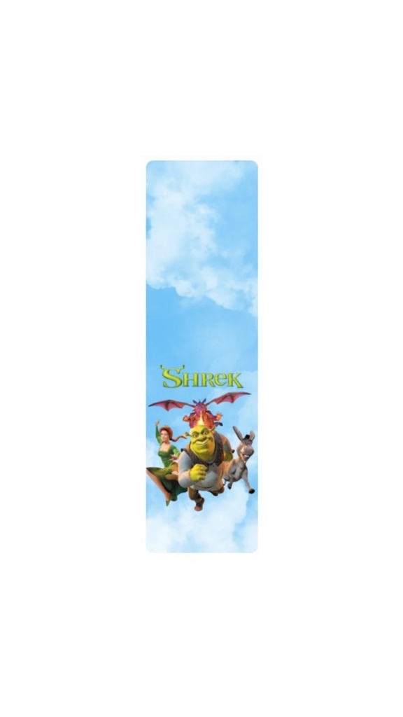 Magnētiskā grāmatzīme "SHREK"